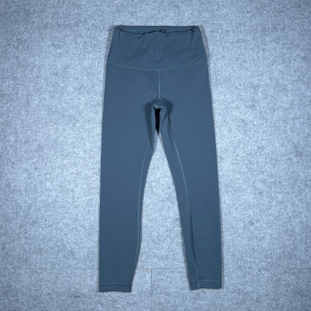 Lululemon Leggings Womens 6 Blue Grey Swift Speed High-Rise Tight 25" Yoga